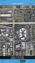 Screenshot - Current Location